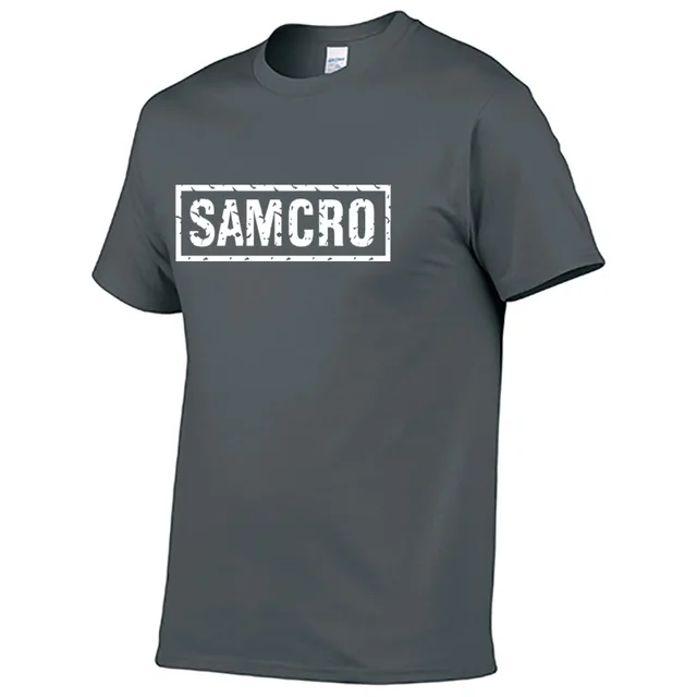 SOA Sons of anarchy/Модная Детская футболка с принтом «SAMCRO» модные повседневные хлопковые футболки с короткими рукавами в стиле хип-хоп для мужчин и женщин
