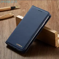 Кожаный флип-бумажник Роскошный чехол для samsung Galaxy A50 A70 A20 E A30 A10 M10 A40 подставка для карт 360 полная защита чехол