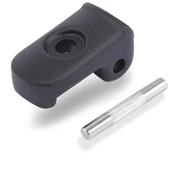 Reinforced Folding Buckle Latch and Lock for Electric Scooters (Black)