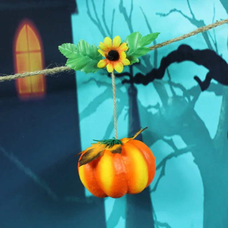 

Mini Fake Vegetable Simulation Halloween Artificial Foam Pumpkin Garland Diy Craft Home Birthday Party Wedding Decoration