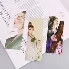 30 шт. красивая девушка закладки бумажные страницы заметки этикетки сообщения карты книга маркер школьные принадлежности канцелярские товары LX9A
