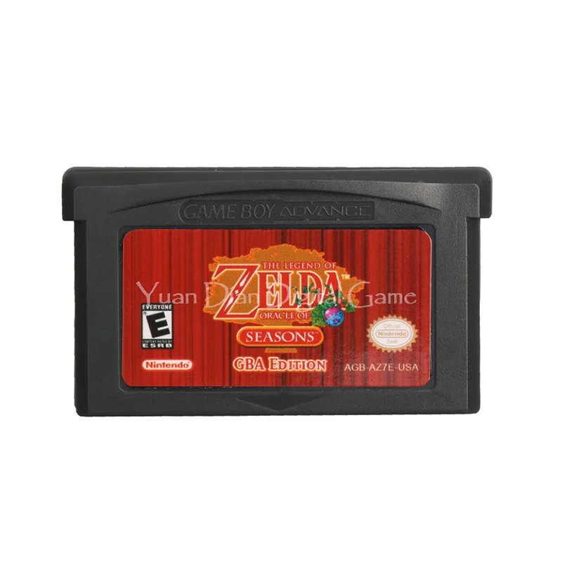 Для Nintendo GBA видеоигры картридж консоль карта легенда о Zeld Oracle Of Seasons английский