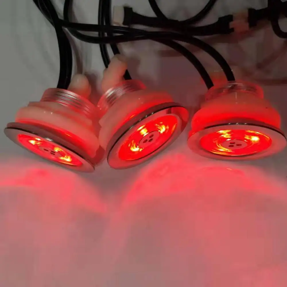 Встраиваемая Водонепроницаемая светодиодная RGB подводная светодиодный жная