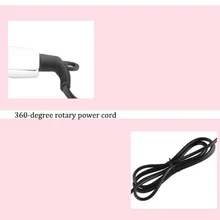 Вьющиеся волосы прямые волосы передатчик 360 Вращающийся шнур питания приборы для личного ухода