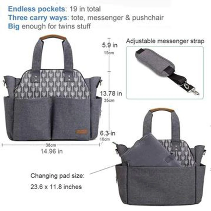 Mummy Maternity Diaper Bag Large Capacity Nursing Travel Backpack Designer Stroller Baby Bag Baby Care Nappy Changing Bag Mummy Maternity Diaper Bag Large Capacity Nursing Travel Backpack Designer Stroller Baby Bag Baby Care Nappy Changing Bag