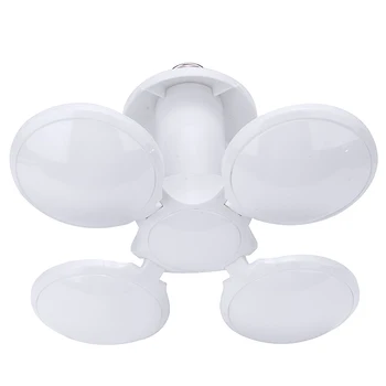 

40W E27 Led Garage Light Lamp 85-265V LED Foldable Fan Blade Ceiling Lamp Creative Home Corridor Balcony Decor Light