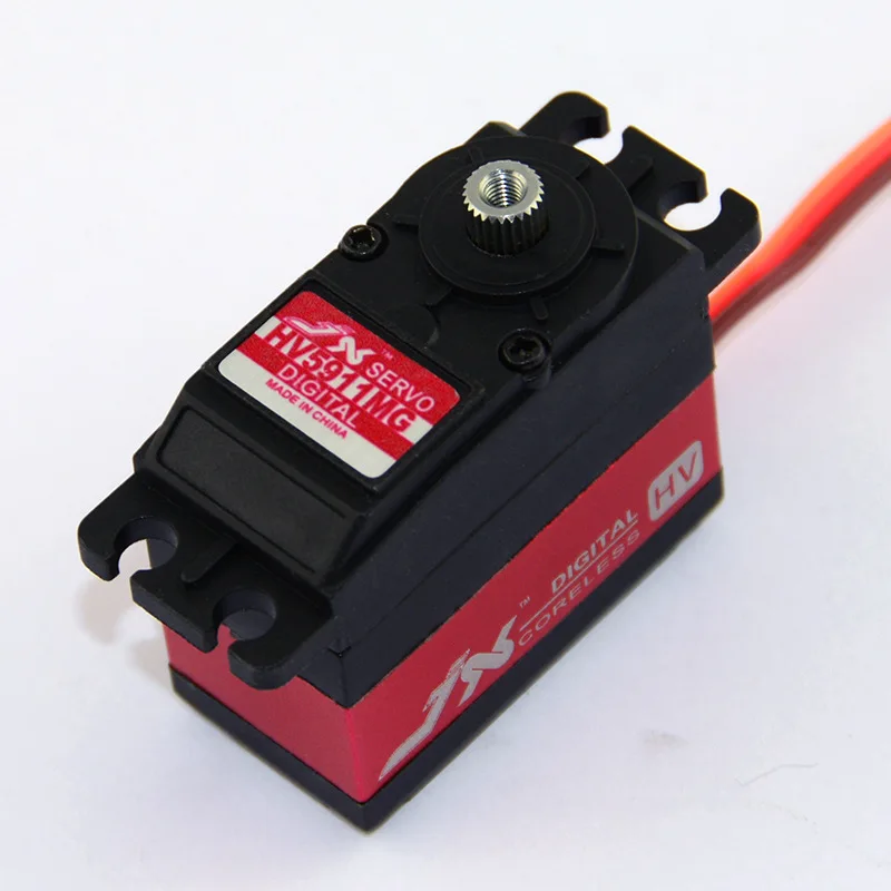 JX PDI-HV5911MG 11 кг высокой точности металла шестерни цифровой высокого напряжения Coreless стандартный сервопривод
