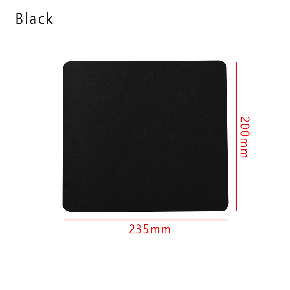 235 X 200 mm black 1 шт. большой Офисный Компьютерный стол коврик современный стол клавиатура Коврик для мыши шерстяная войлочная подушка для ноутбука геймерский коврик для мыши коврик офисные принадлежности - Цвет: 235 X 200 mm black