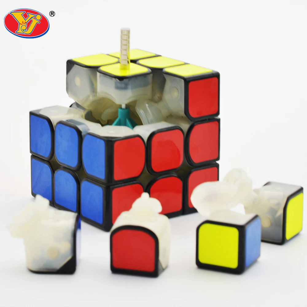 Yongjun MGC V1 черный 3x3x3 Магнитный V2 M без наклеек 2x2 волшебный куб пазл для начинающих