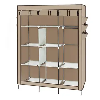 

Delivery normal DIY Non-woven fold Portable Storage furniture When the quarter wardrobe Cabinet bedroom furniture wardrobe