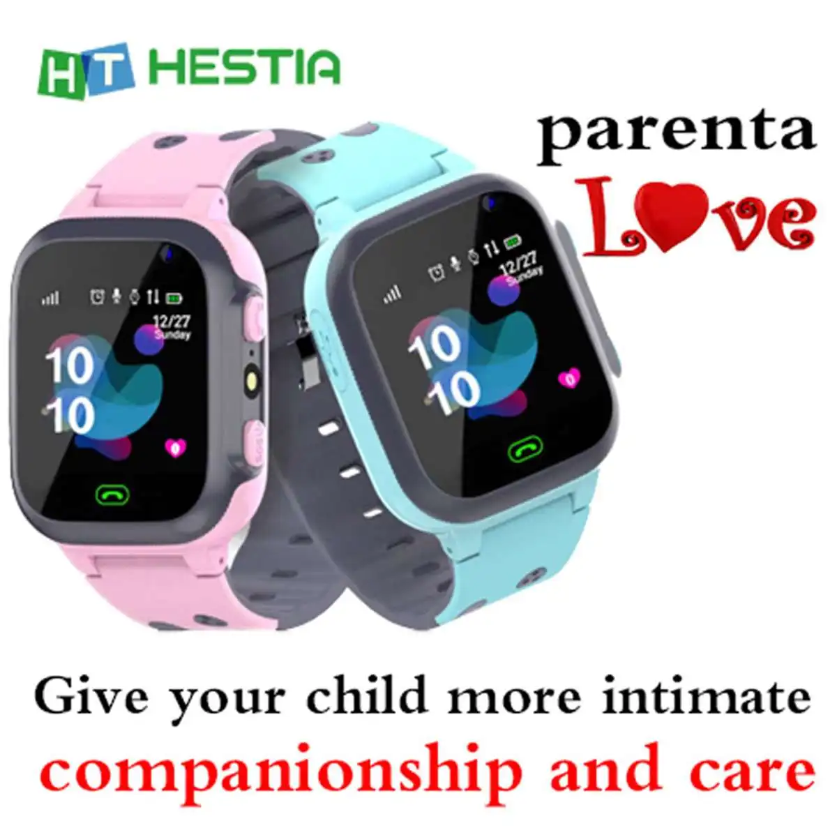 IP55 Waterproof Smart Watch Anti-lost Camera GPS Tracker SOS Call GSM Kids Child Christmas Gift