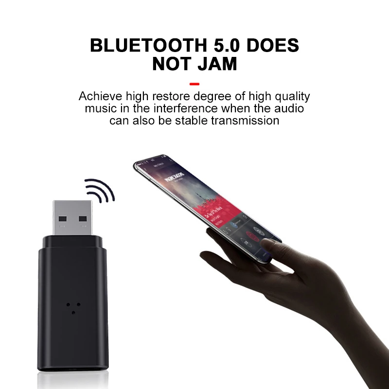 Bluetooth 5,0 аудио приемник передатчик 2в1 RCA 3,5 мм AUX Jack Hifi стерео USB беспроводной адаптер для ТВ ПК автомобильный комплект MP3