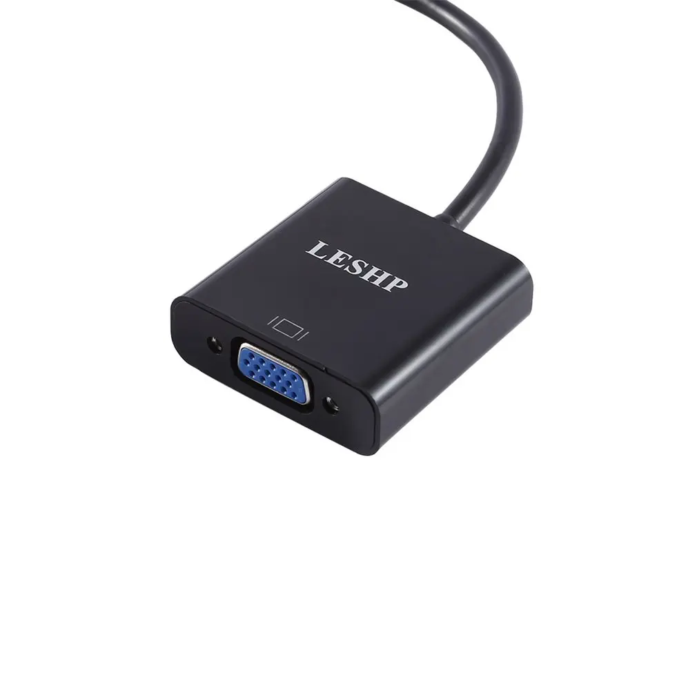 Amkle HDMI-VGA Кабель-адаптер HDMI VGA Кабель-конвертер Поддержка 1080P с аудио кабелем для HD tv xbox PS3 PS4 ноутбука tv Box