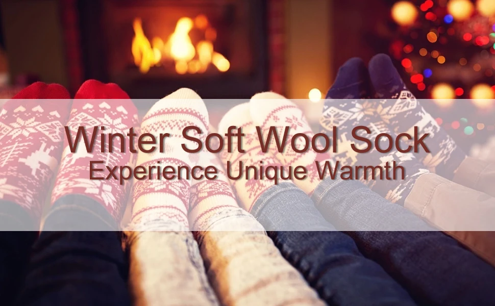 winter wool sock