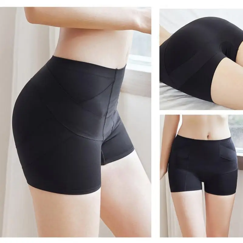 Abdomen Pants Pelvic Correction Hip-lifting Pants Shaping Pants High Waist Safety Pants Summer Seamless Ventilation shapewear underwear