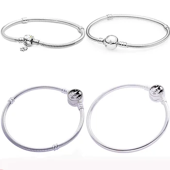 

Moments Mickey Daisy Flower Hogwarts School Of Witchcraft Clasp Bracelet Bangle Fit 925 Sterling Silver Charm Pandora Jewelry