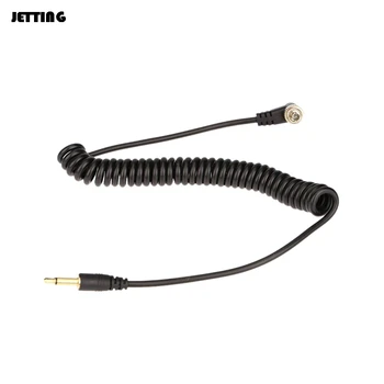 

Nieuwe Camera Knippert Accessoires 3.5 Mm Male Pc Flash Sync Kabel Schroef Lock Voor Trigger Studio Licht