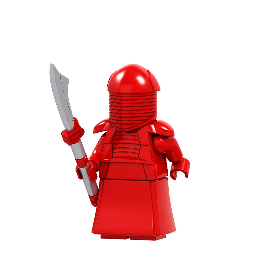 Звездные войны Praetorian Guard Trooper джедай Королевский Guard Луки Анакин Скайуокер кирпичи образование строительные блоки игрушки Фигурки