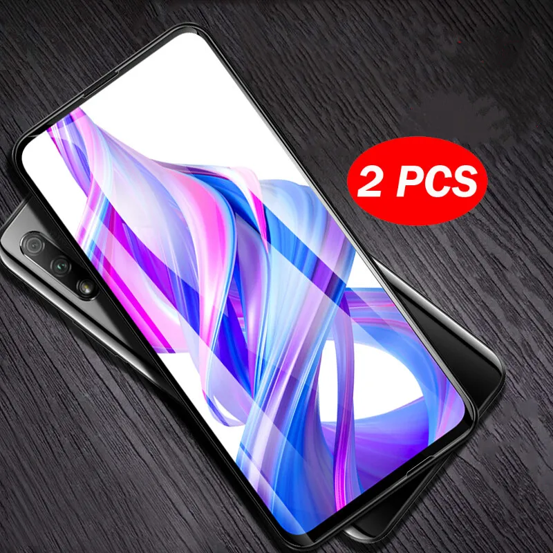 

2 PCS Screen Protector For Honor 9X Pro Protective Glass Anti-Scratch 2.5D Explosion Proof Film For honor 9 X Glass film
