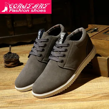 

2020 Spring Male Fashion Shoes Men Casual Shoes Trend Solid Men Light Shoes Breathable Flats Lace-up Wear-resistant