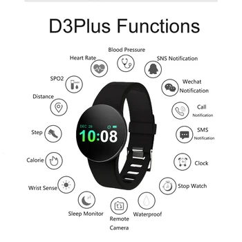 

Portable Smart Wrist Tonometer Blood Pressure Monitor Medical Equipment Fitness tracker Heart rate Monitor Smart Watch Wrist