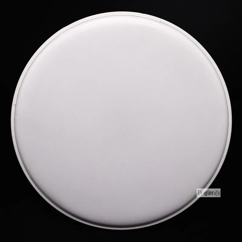 Ceramic white 20 дюймов черный, полубелый, керамический белый барабан кожи барабанные головки Звук контролируется - Цвет: Ceramic white