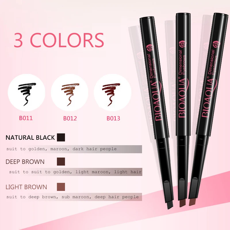 BIOAQUA Penciltic Eyebrow Makeup Paint EyeBrow Pencil Cosmetics Brow Eye Liner Tools Beauty Makeup Eyebrow Enhancers Automatic BIOAQUA Penciltic Eyebrow Makeup Paint EyeBrow Pencil Cosmetics Brow Eye Liner Tools Beauty Makeup Eyebrow Enhancers Automatic