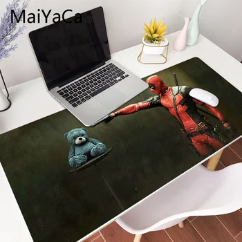 

Deadpool mouse pad 80x40cm mousepads best gaming mousepad gamer Mass pattern Fashion mouse pads keyboard pc pad desk mat
