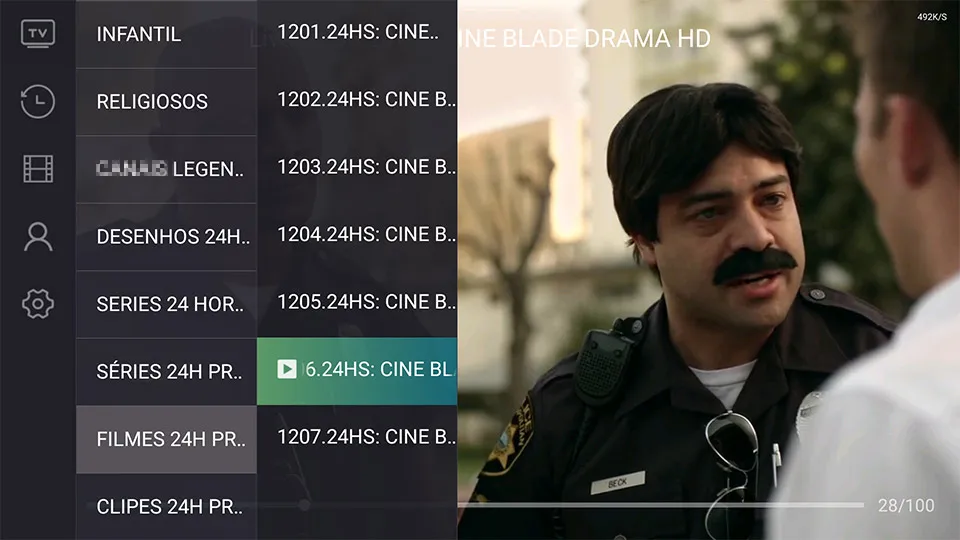 IP tv Бразилия Android IP tv подписка португальский IP tv код BLADE H.265 EPG 900+ Live Brasil каналы с бесплатным VOD Бразилия IP tv