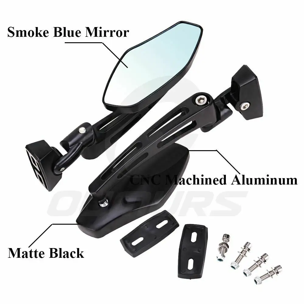 OUMURS мотоциклетные зеркала заднего вида 6 мм боковые для Suzuki GSXR 600 1000 GSX1300R для Honda CBR 600 F3 F4i 900 для Kawasaki Ninja250