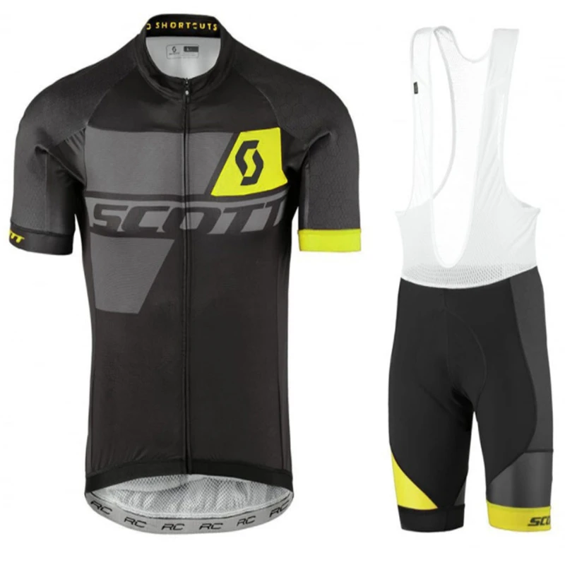 

Cycling Jersey 2019 Pro Team Cycling Clothing Scotte Men's MTB Cycling Bib Shorts Men Bike Jersey Set Ropa Ciclismo Triathlon