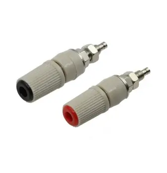 

4Pcs M5 Type High Current 4mm Female Banana Jack Socket Test Binding Post diy electronics