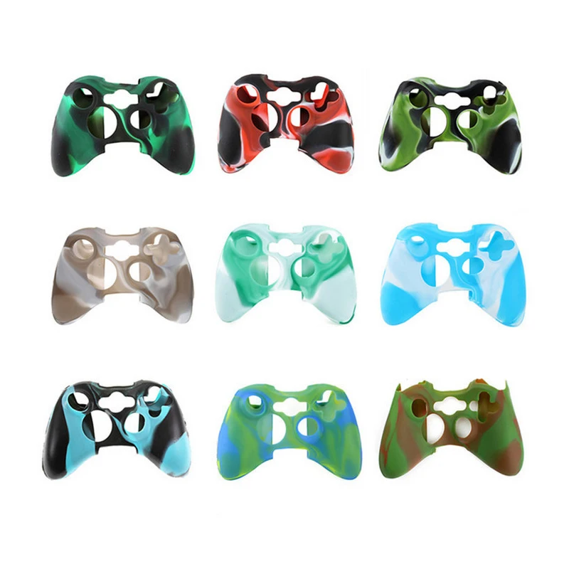 

For Xbox 360 Controller Silicone Protective Case Skin Cover Anti-Slip Rubber Soft Protector Case For Xbox360 Gamepad Accessories