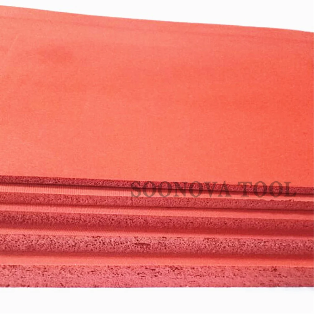 250*250mm Silicone Rubber Pad Phone Repair Refurbished Work Mat High Temperature Resistant Sponge Plate Laminating Silicone Pad