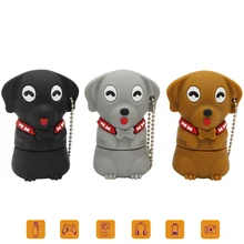 Aliexpress - Lovely Pet Dog Pen Drive Gift USB 2.0 Flash Cartoon Bone Pug Usb Flash Drives 16GB 32GB Pendrive 128GB 64GB U Disk Memory Stick