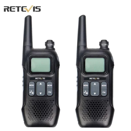 Рация Retevis RT616/RT16 2 шт. Портативная радиостанция для экстренных ситуаций PMR446 FRS VOX