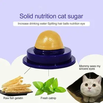 

Healthy Solid Kitten Snacks Food Cat Sugar Cat Snacks Vitamin Cat Pudding Catnip Lollipop Cat Sugar Vibrato Cat Energy BallSugar
