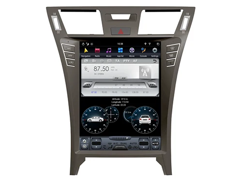 Китайский хороший Tesla Android 8,1 навигация для Lexus LS460 2006-2012 Bluetooth радио gps Мультимедиа PX6 процессор вертикальный экран