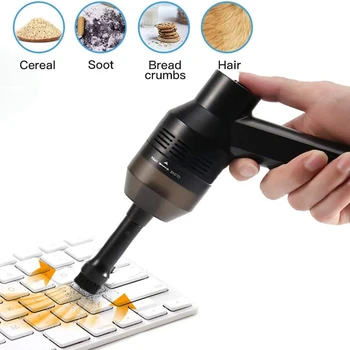 

Cordless Keyboard Cleaner USB Rechargeable Mini Computer Vacuum Cleaner Desk Vacuum Cleaner for Cleaning Dust,Hair