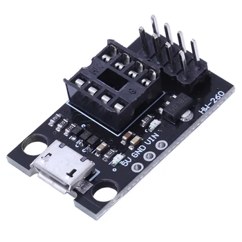 

Development Programmer Board for ATtiny13A/ATtiny25/ATtiny45/ATtiny85