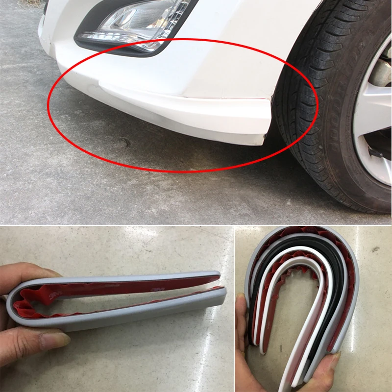 7D Carbon Car Styling Mouldings Spoiler Bumper Strip For Bmw X1 X3 X5 etc