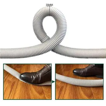 

2PCS 1.2m Washing Machine Hose Drain Pipe Universal Fully Automatic Straight Down Pipe Thickened Outlet Extension Pipe