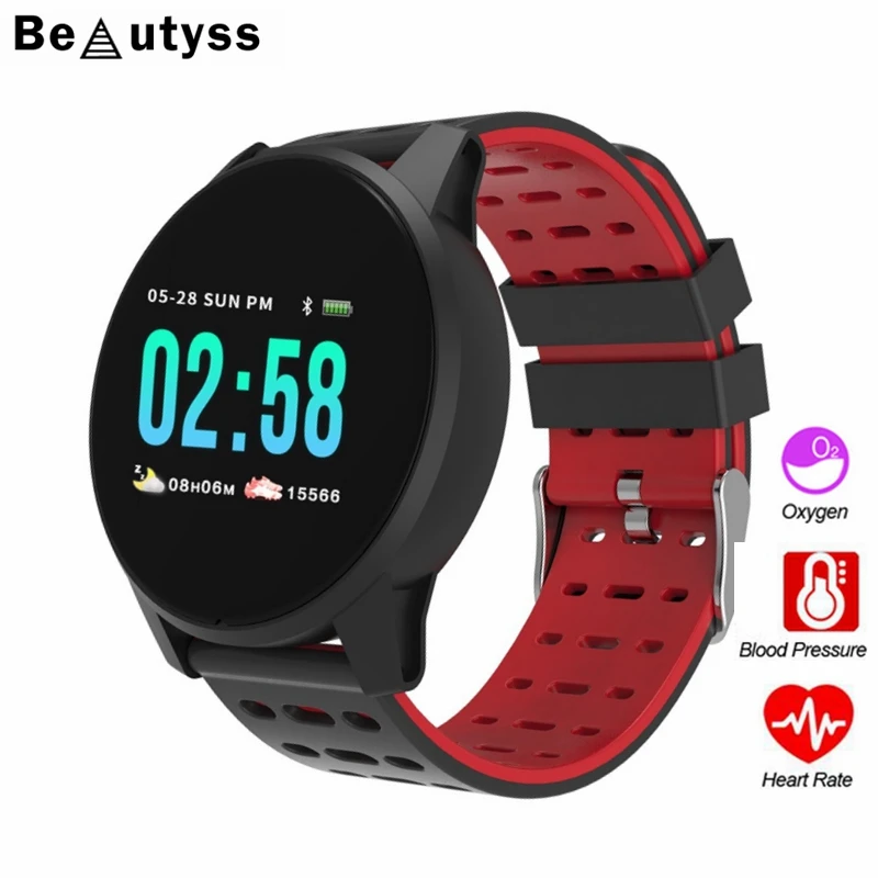 Beautyss Смарт часы Мужские Женские умные Bluetooth телефон смарт браслет для фитнеса