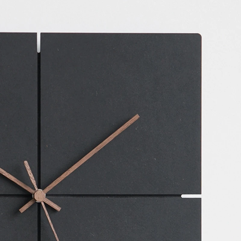 Топ!-Скандинавские минималистичные настенные часы, креативные домашние часы для гостиной, бесшумные настенные часы, домашний декор B