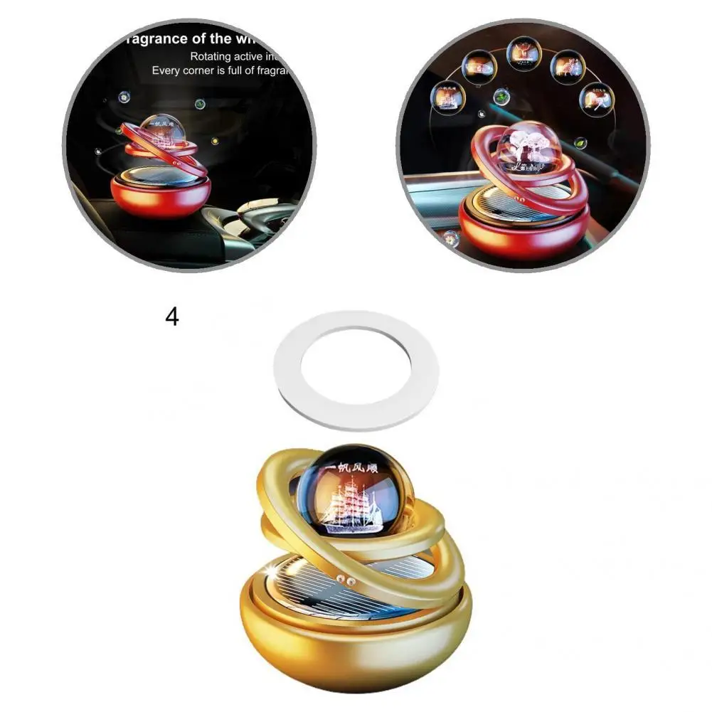 

Great Car Air Purifier Bright Color Portable Interstellar Suspension Decorative Aroma Diffuser for Home Air Freshener