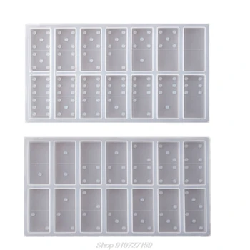 

DIY Domino Resin Molds Domino Epoxy Resin Molds Silicone Domino Game Mold Silicone Domino DIY Resin Art Crafts N07 20 Dropship