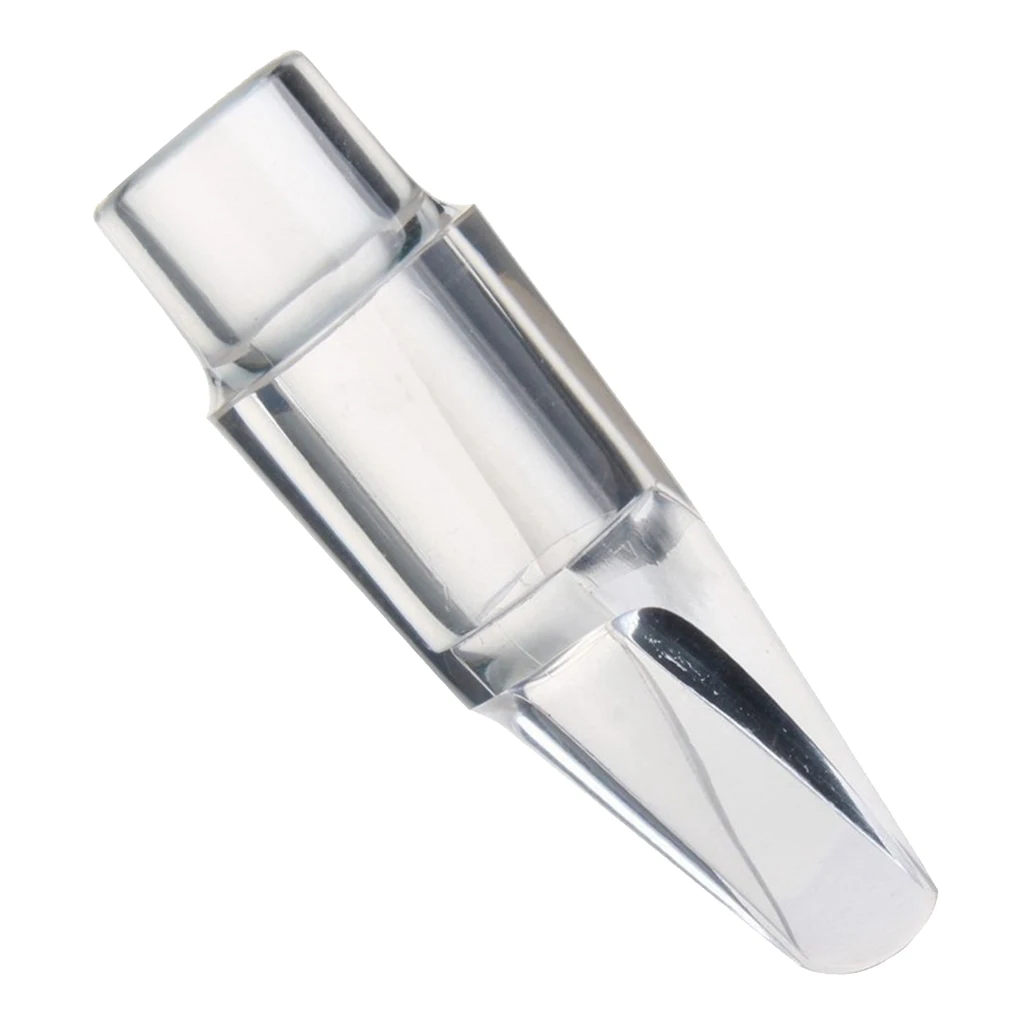 Clear Soprano Eb Saxophone Sax Mouthpiece for Woodwind Instrument