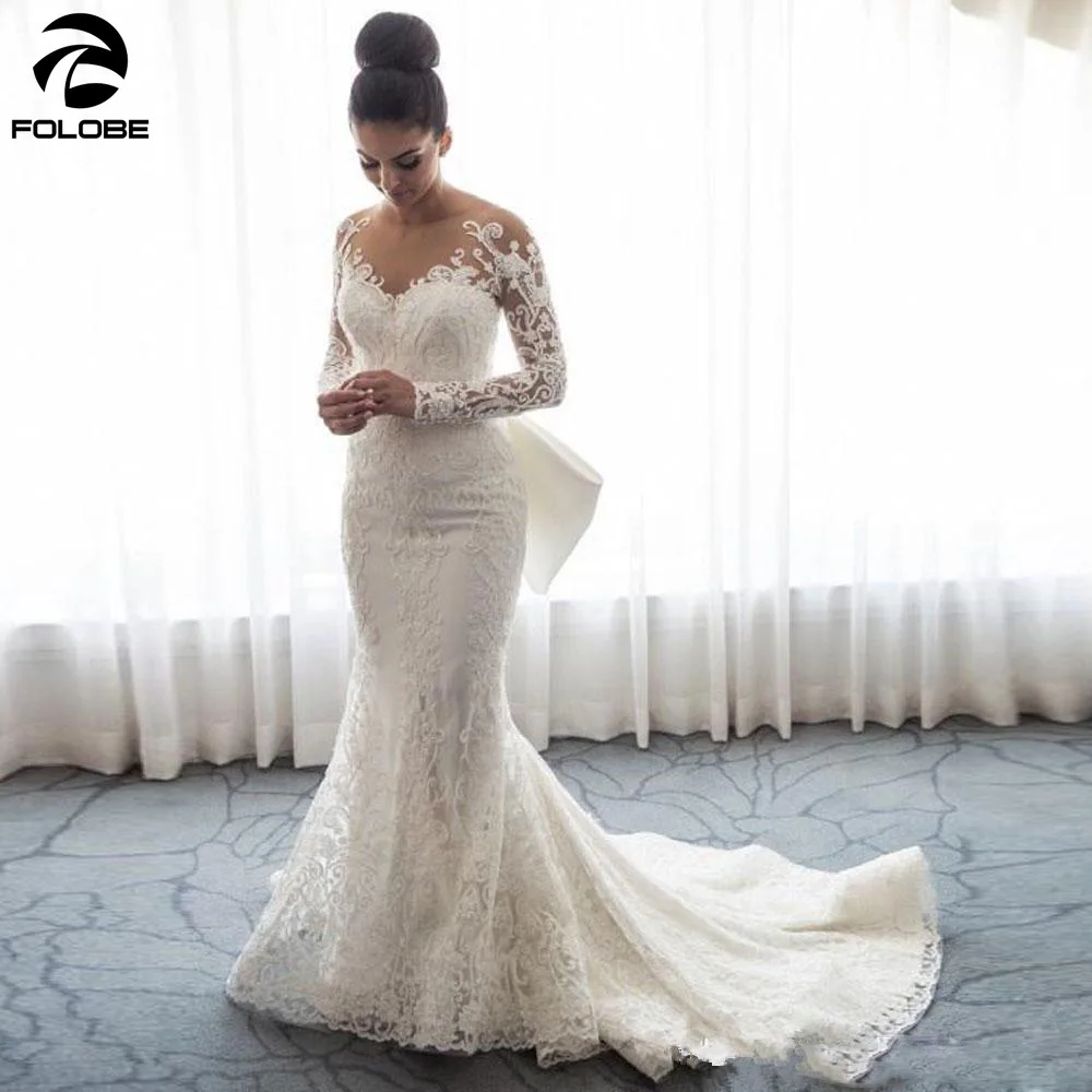 Романтические свадебные Платья vestidos de noiva Русалка длинное свадебное платье с кружевной аппликацией со съемным хвостом