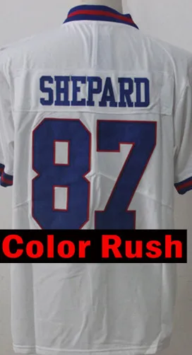 26 Saquon Barkley jersey 13 Odell Beckham Jr 10 Eli Manning 21 Landon Collins сшитые логотипы майки - Цвет: Color Rush