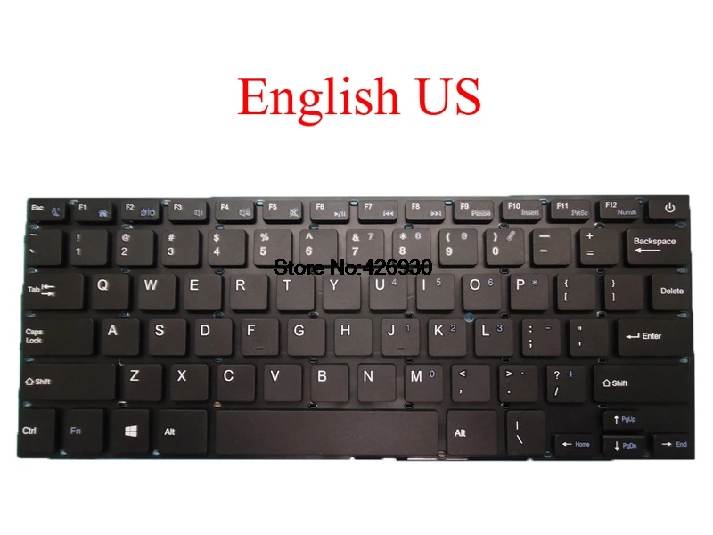 Ноутбук RU США Замена клавиатура для chuwi для LapBook 14,1 CWI533 английский США Россия RU новая